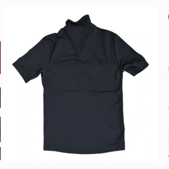 vintage Rapha Short Sleeve Classic Cycling Polo dark green black grey Small - Picture 4 of 5